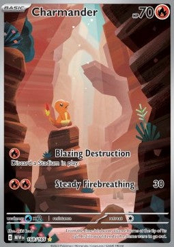 Charmander 168/165 single card