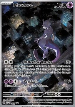 Mewtwo black star promo card
